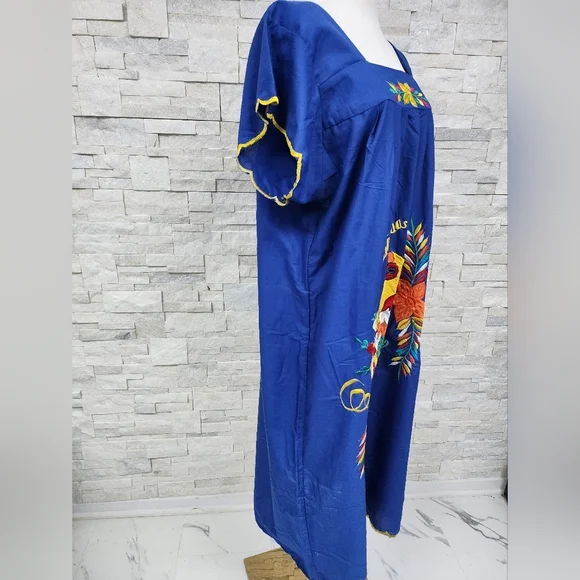 Pretty handmade super comfortable dress S/M/L - Picture 3 of 5